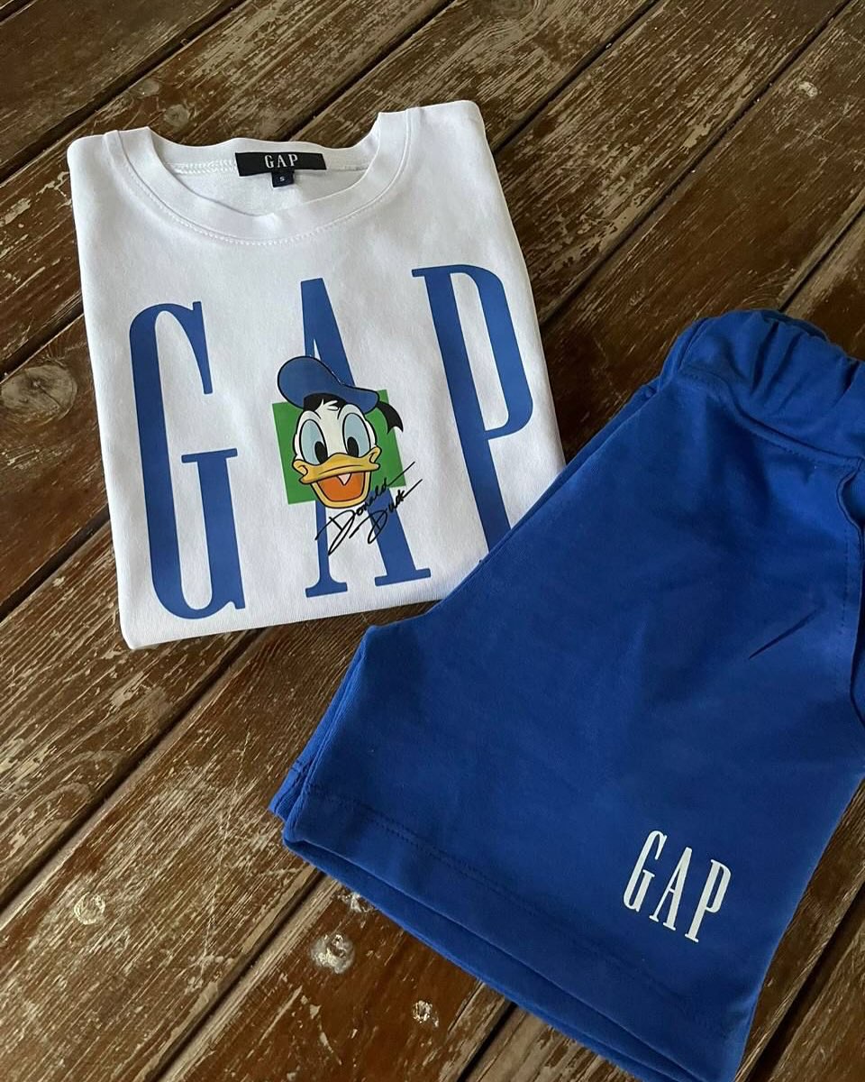 Donald Duck Desenli GAP Lisanslı Çocuk Tişört