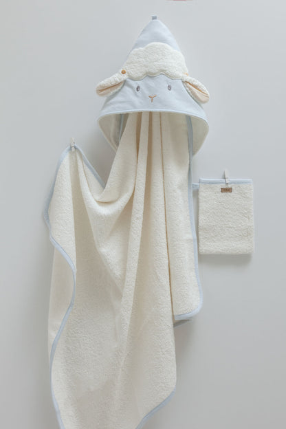 Kız Bebek Banyo Havlusu Bebek Kesesi Hediye!