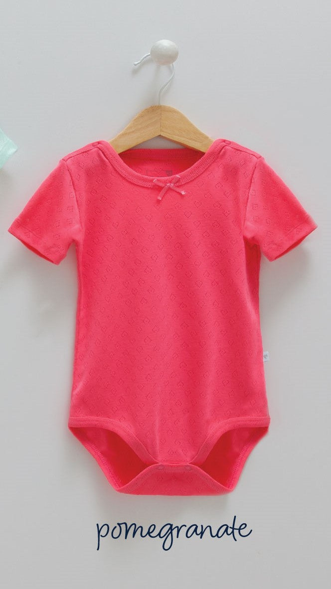 Caramell 3Lü Kısa Kollu Body Set Yeşil-Kırmızı-Beyaz