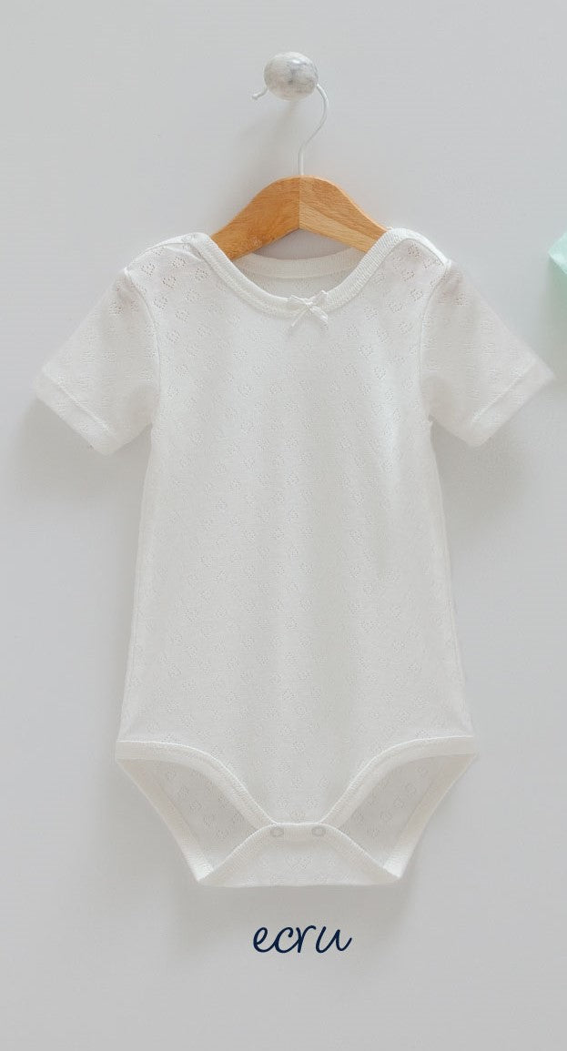 Caramell 3Lü Kısa Kollu Body Set Yeşil-Kırmızı-Beyaz