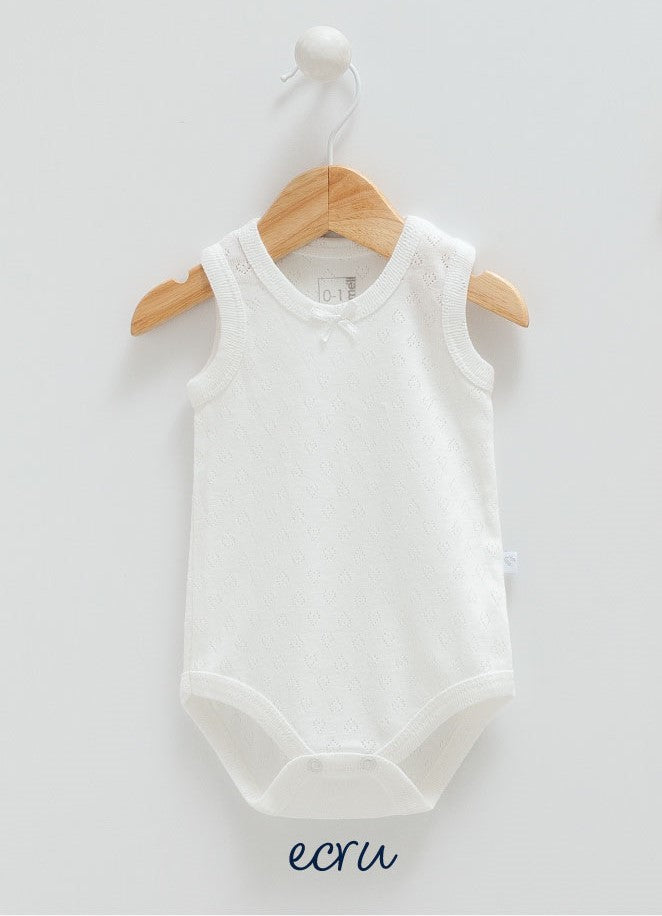 Caramell 3Lü Atlet Body Set Beyaz-Gül Kurusu-Sarı