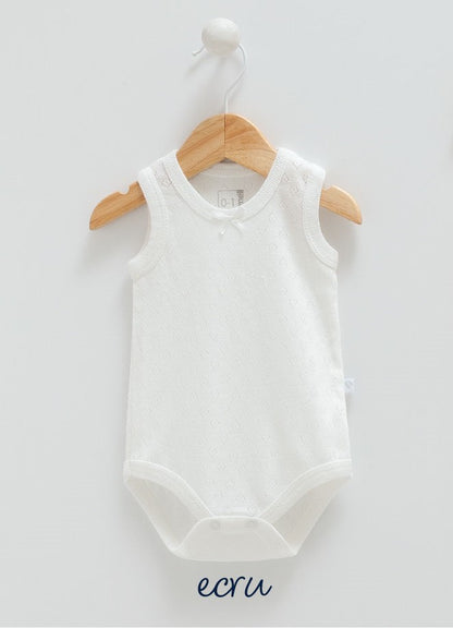 Caramell 3Lü Atlet Body Set Beyaz-Gül Kurusu-Sarı