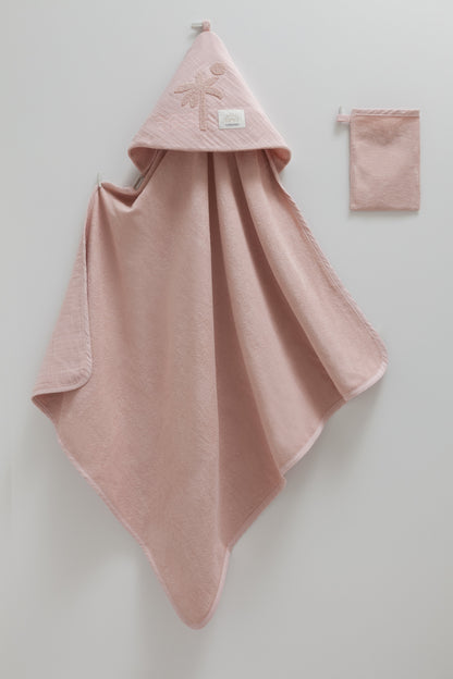 Kız Bebek Banyo Havlusu Bebek Kesesi Hediye!